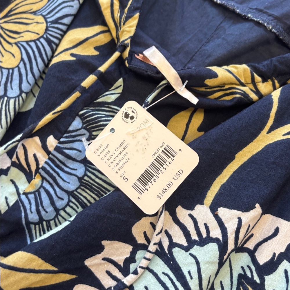 NWT Free People floral jumpsuit S - Picture 4 of 15